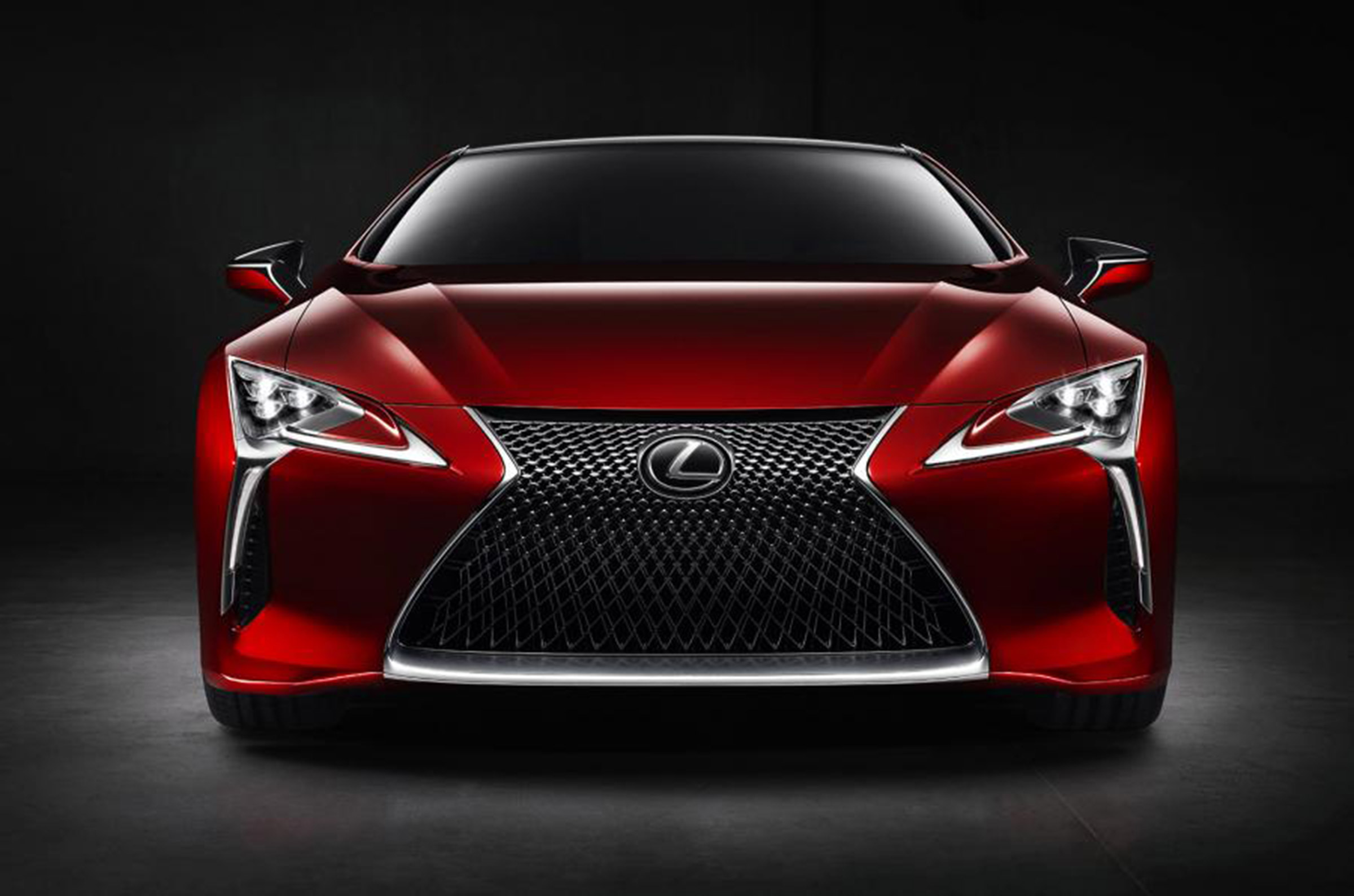 Lexus LC500 - front end