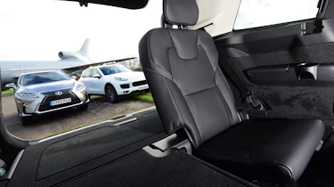 Lexus RX vs Porsche Cayenne vs Volvo XC90 - day