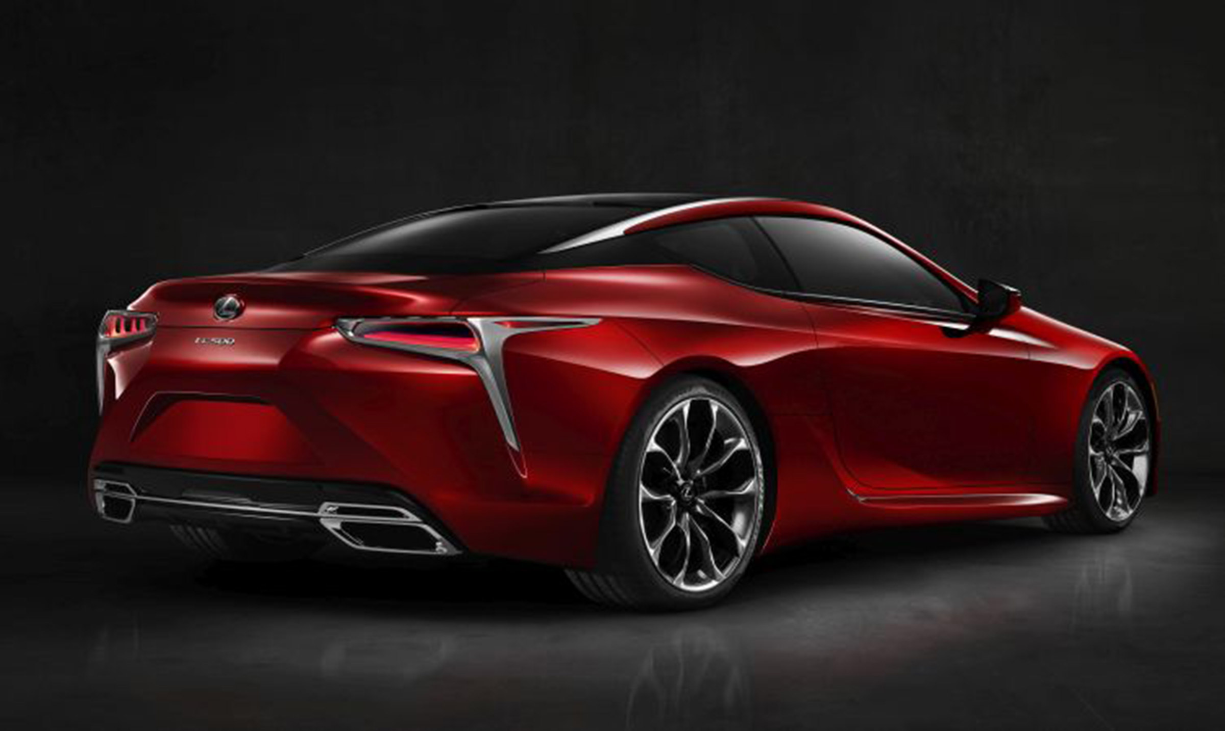 Lexus LC500 - rear quarter