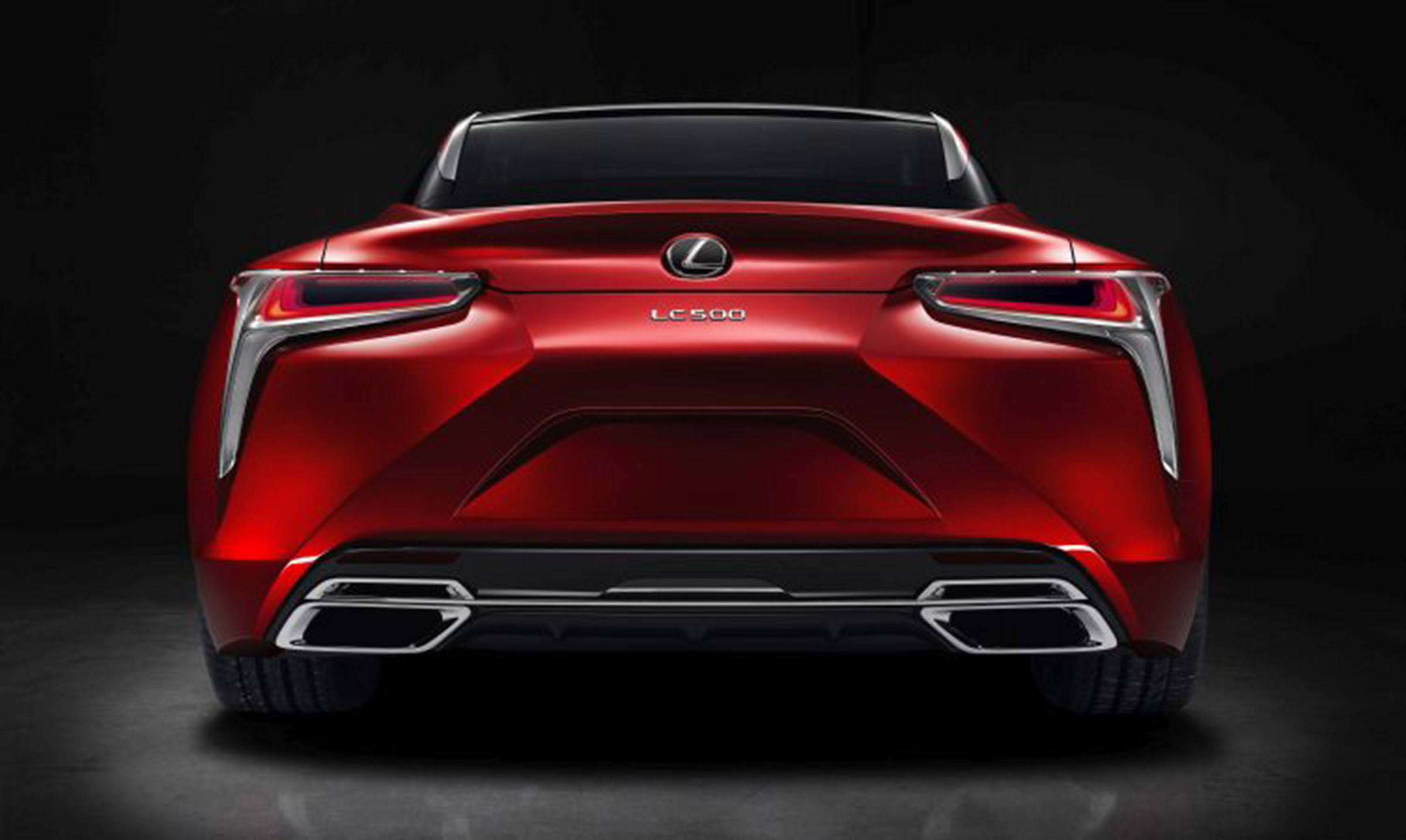 Lexus LC500 - rear end
