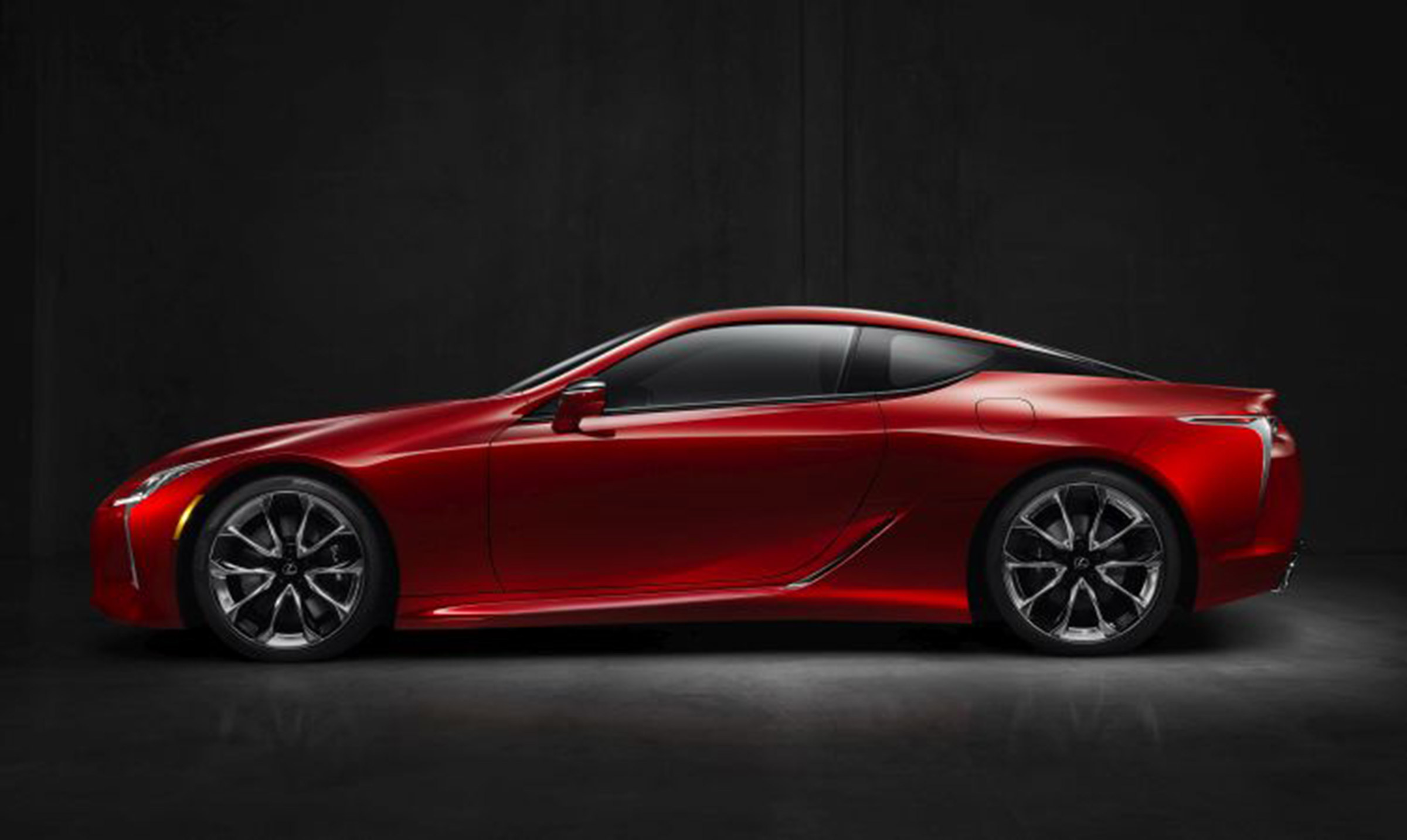 Lexus LC500 - side profile 2