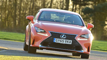 Lexus RC 200t - front cornering