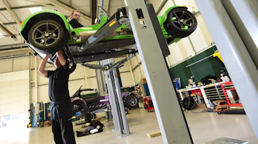 Long-term test review: Caterham 270S weighing
