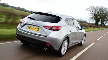 Mazda 3 hatchback 2016 SKYACTIV Diesel - rear tracking 2
