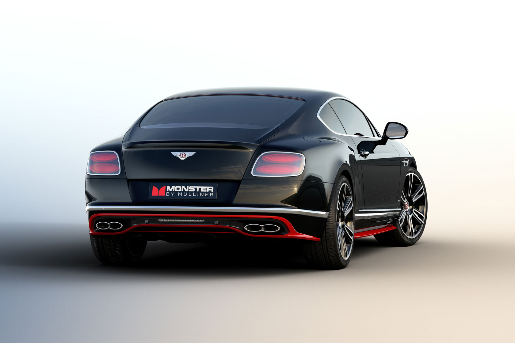 Bentley Monster by Mulliner - rear three quarter