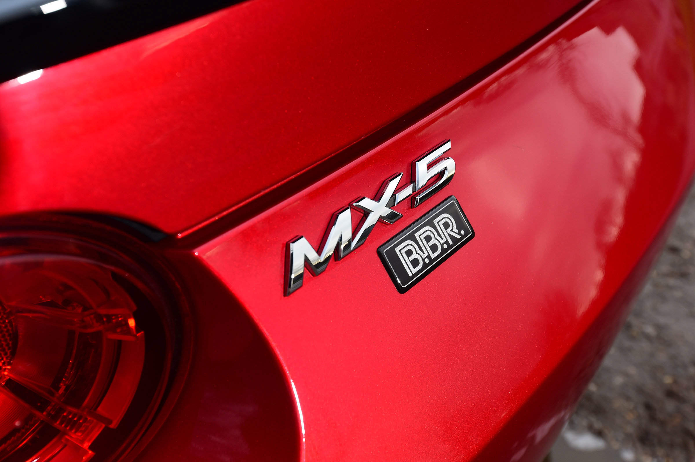 Mazda MX-5 BBR - badge detail