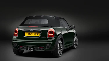 Mini John Cooper Works Convertible 2016 - rear quarter roof up