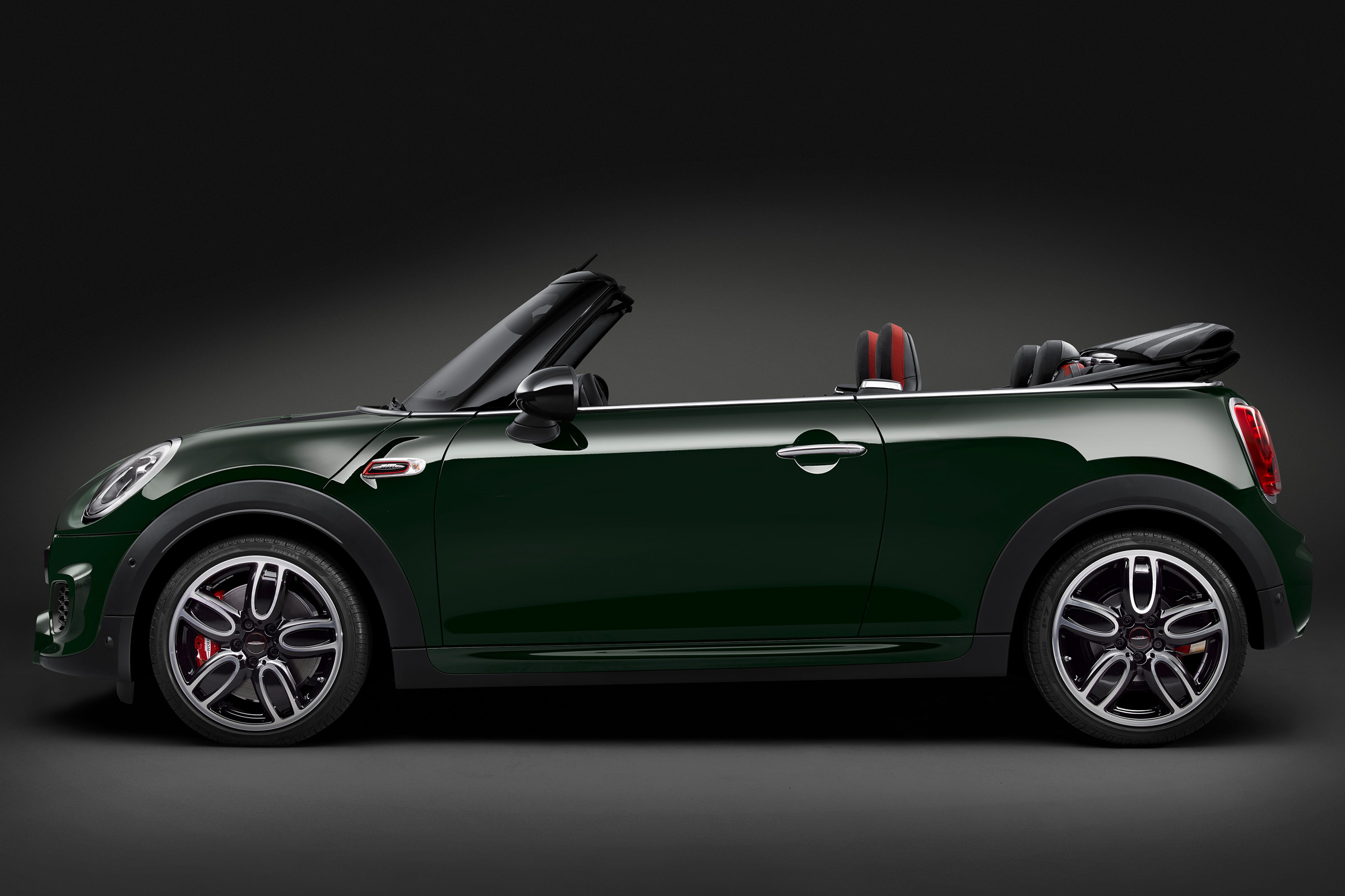 Mini John Cooper Works Convertible 2016 - side roof down