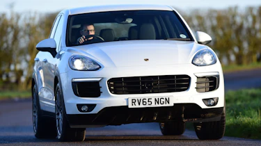 Porsche Cayenne - front driving