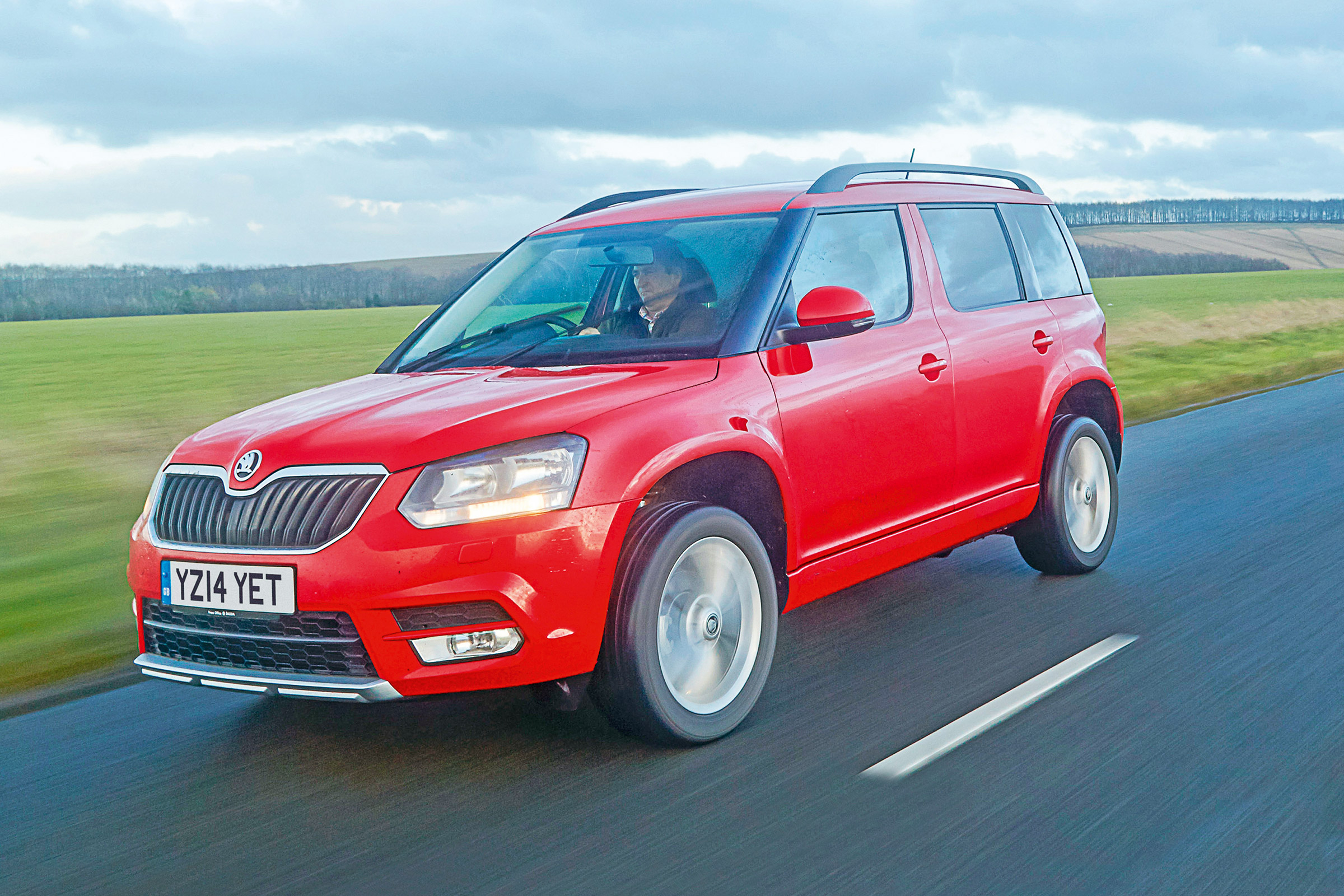 Skoda Yeti - front