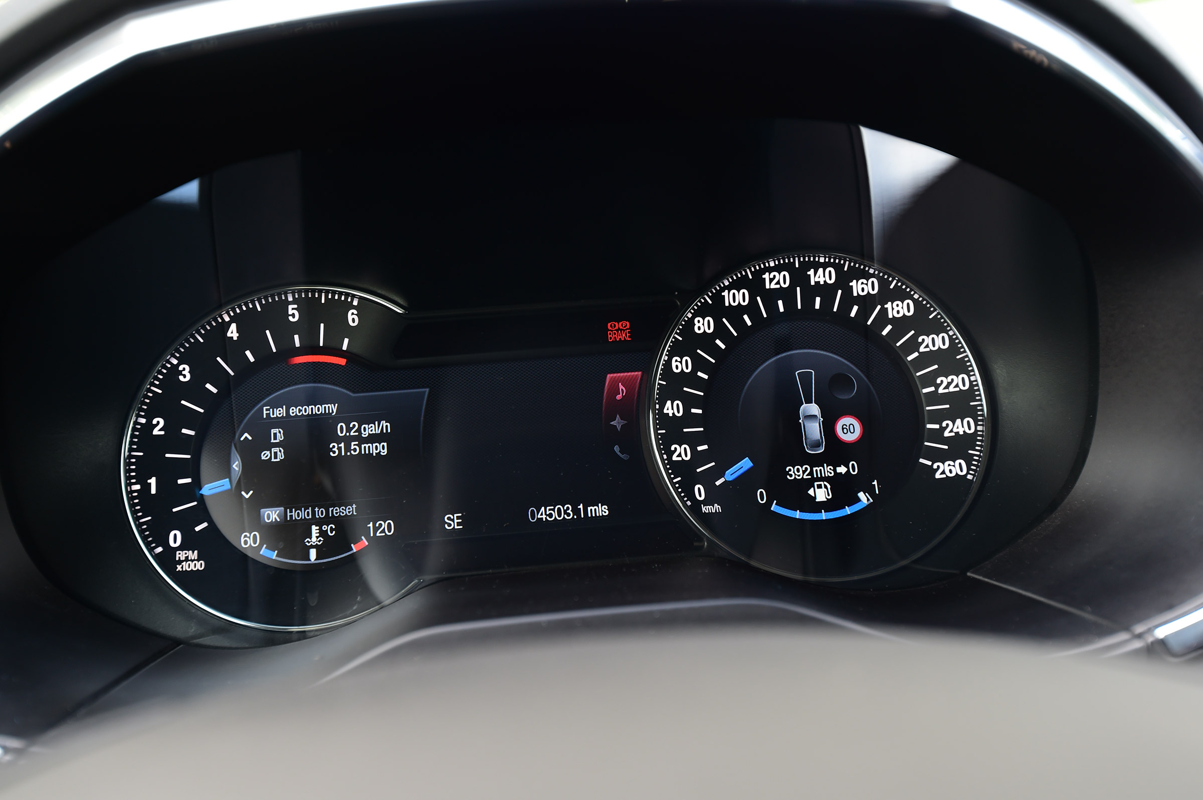 Ford S-Max AWD - dials