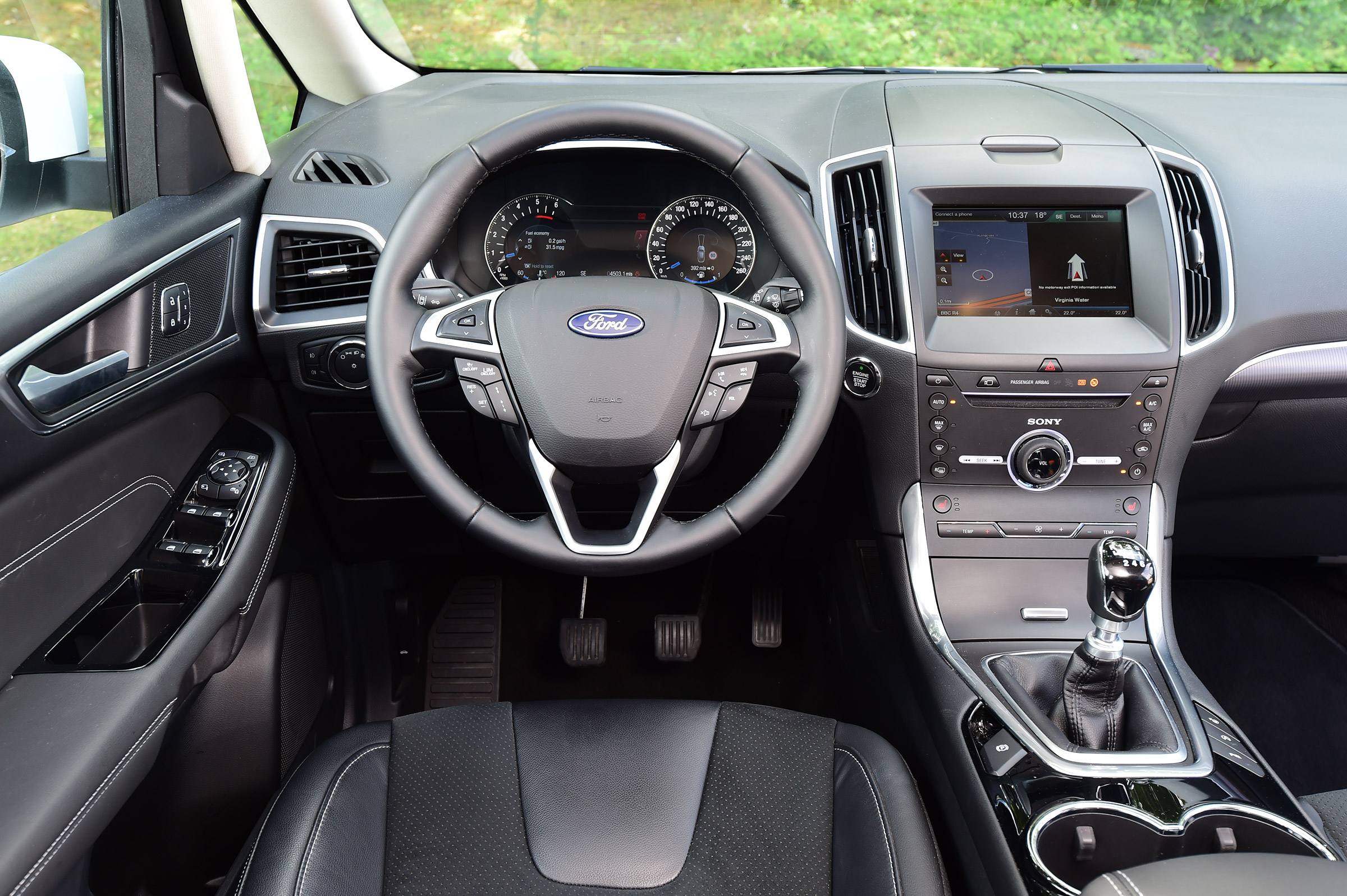 Ford S-Max AWD - dash