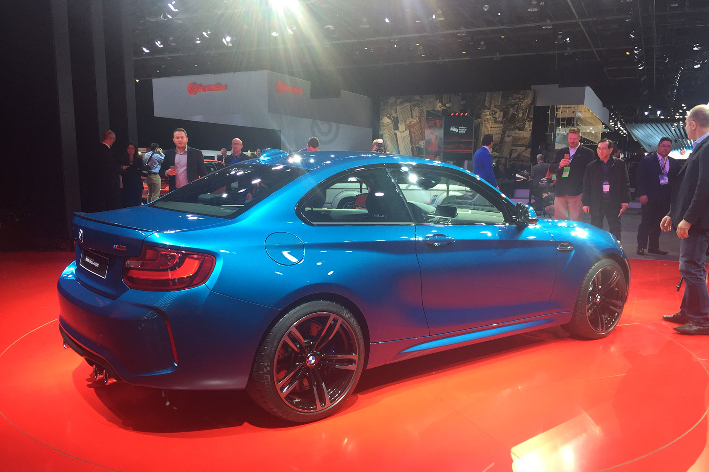BMW M2 - rear quarter show 2