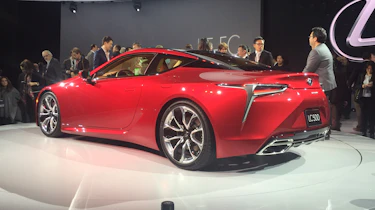 Lexus LC500 - side/rear show