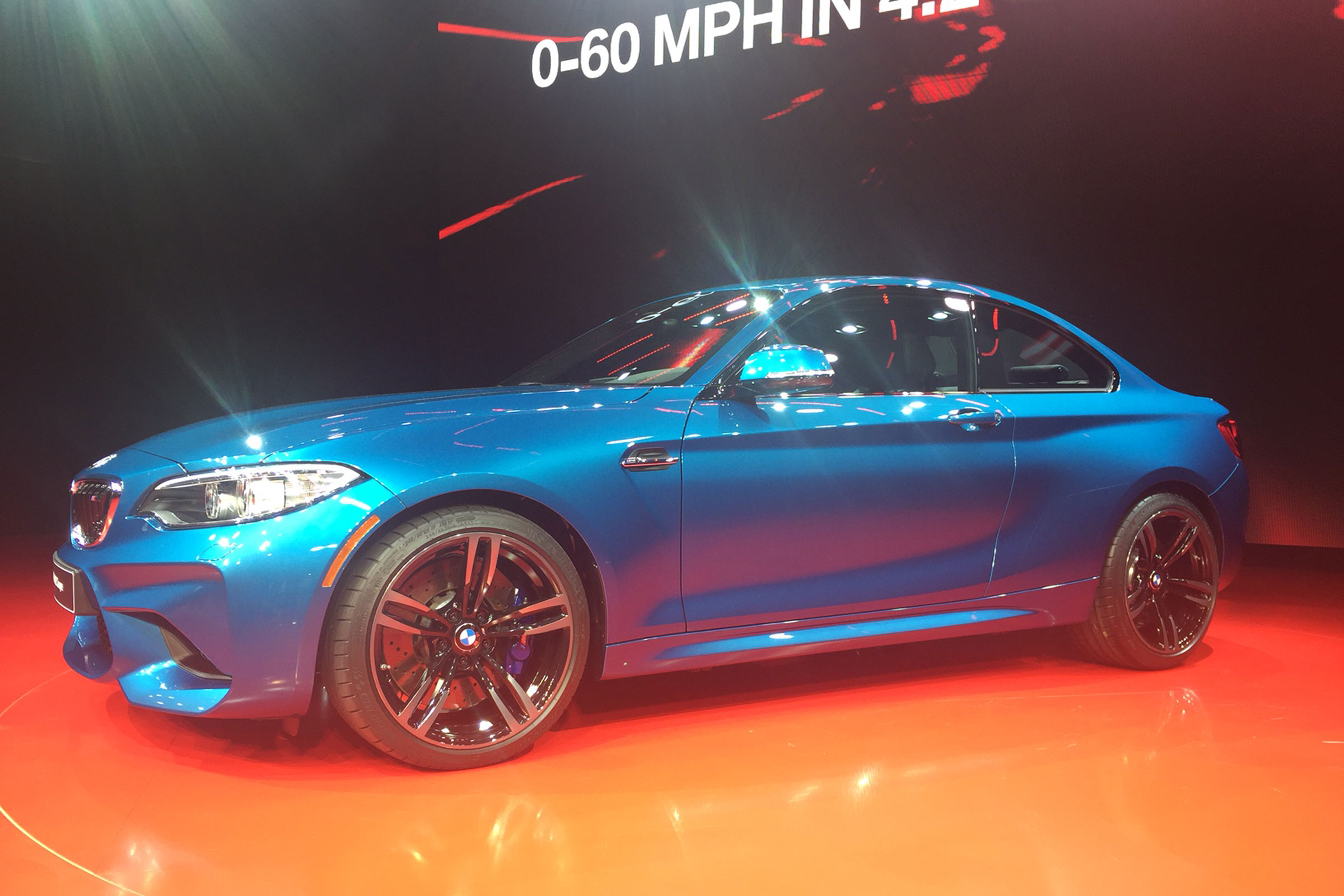 BMW M2 - front quarter show 2