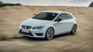 SEAT Leon Cupra 290 review - front tracking