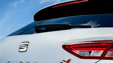 SEAT Leon Cupra 290 review - rear spoiler