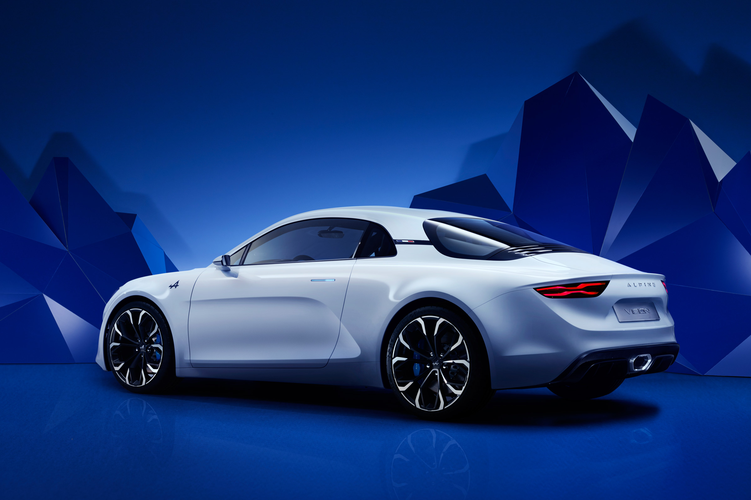 Renault Alpine Vision concept - rear quarter white