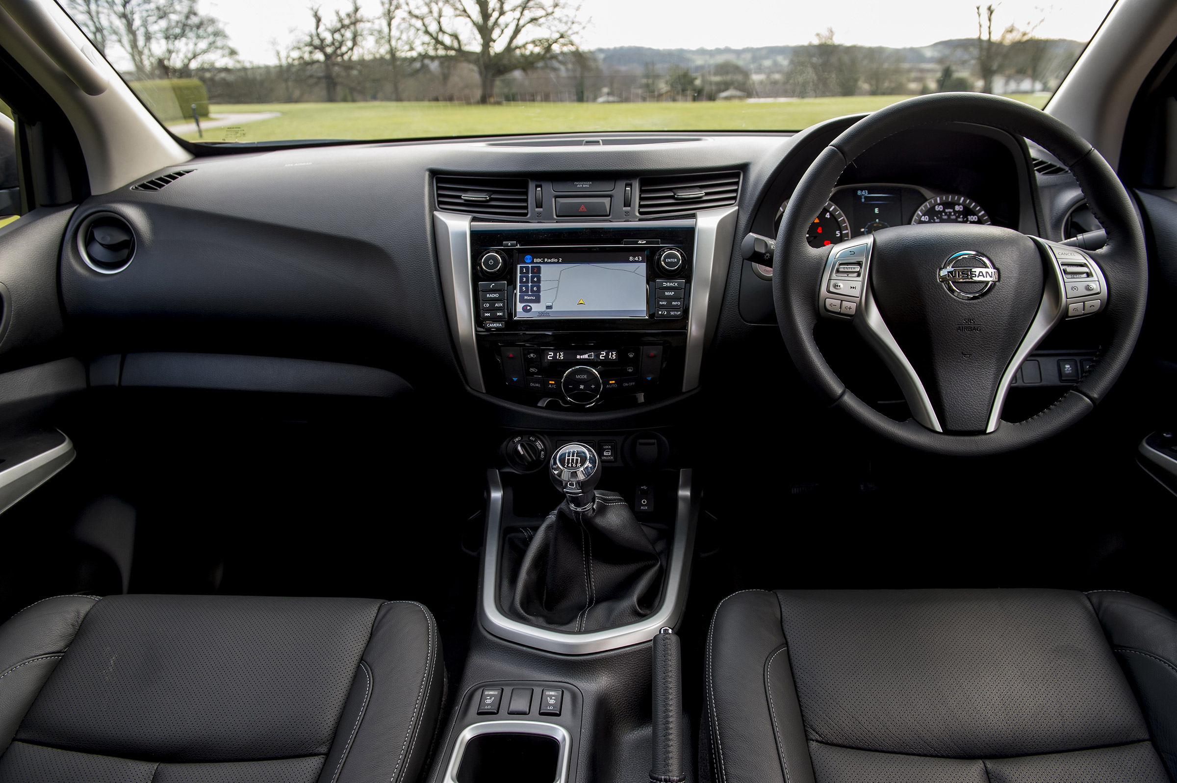 Nissan Navara first UK drive - interior