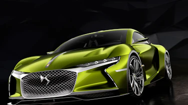 DS E-Tense concept car - front view