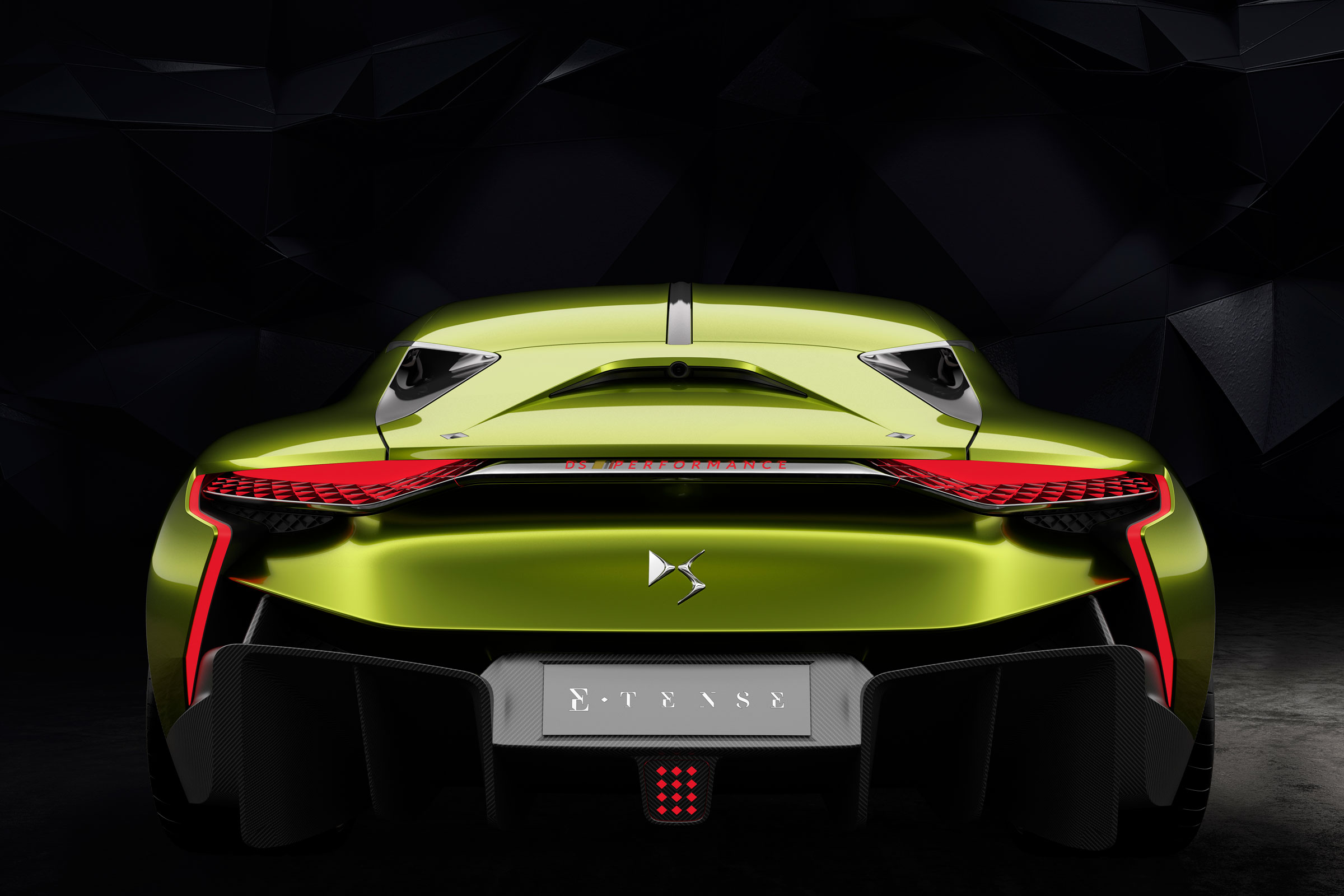 DS E-Tense concept car - rear