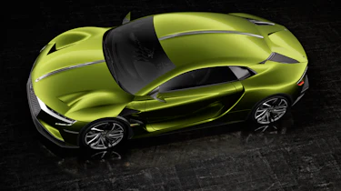 DS E-Tense concept car - roof