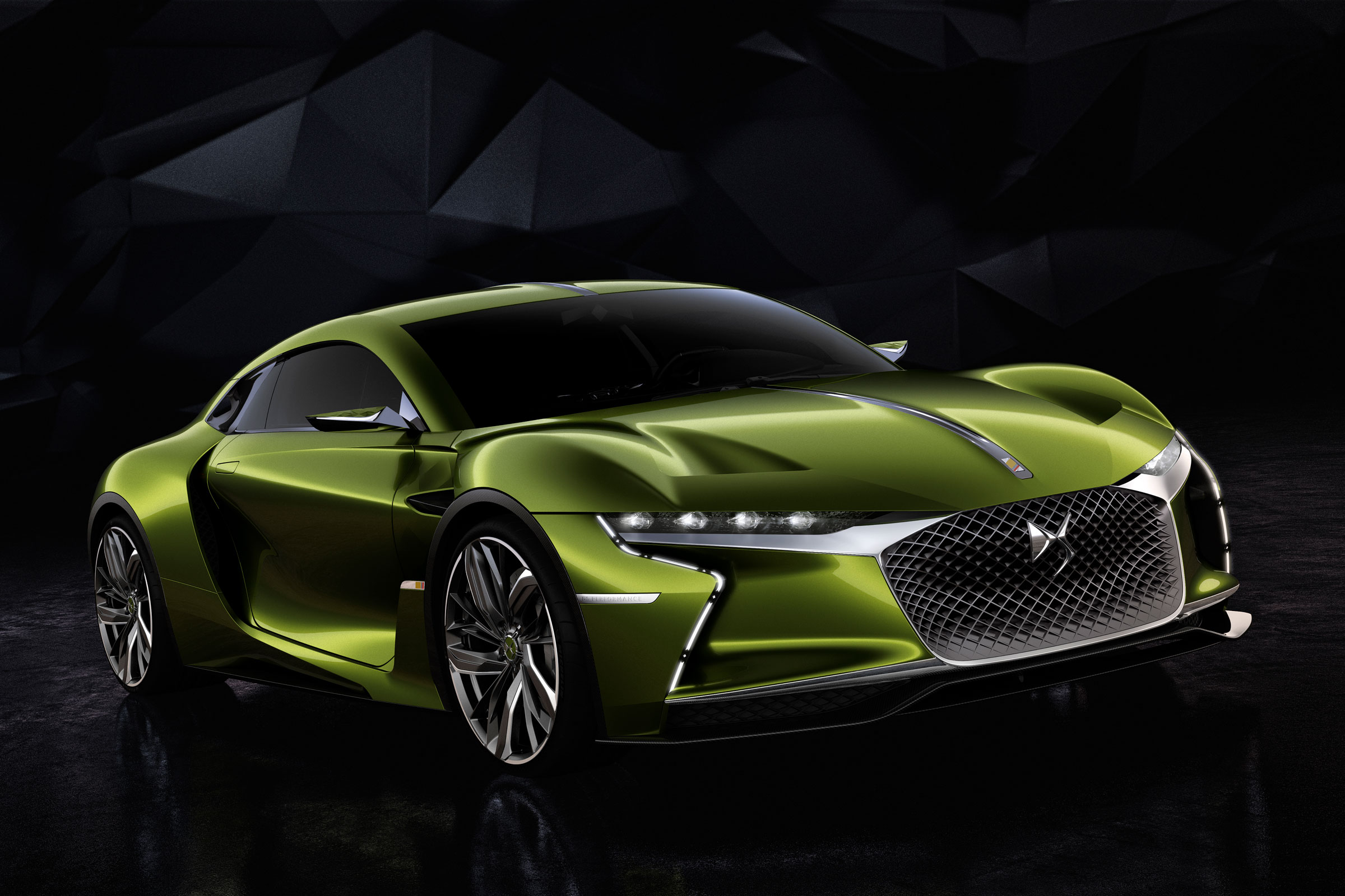 DS E-Tense concept car - front
