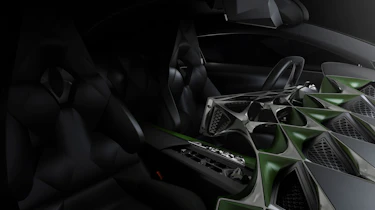 DS E-Tense concept car - dash