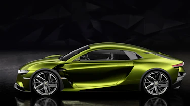 DS E-Tense concept car - side