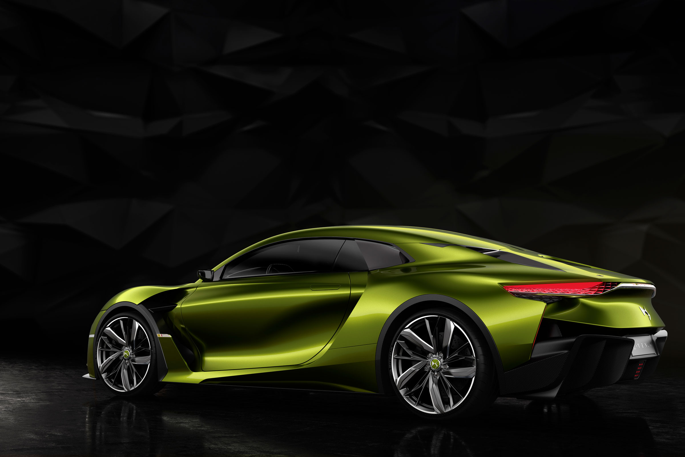 DS E-Tense concept car - rear