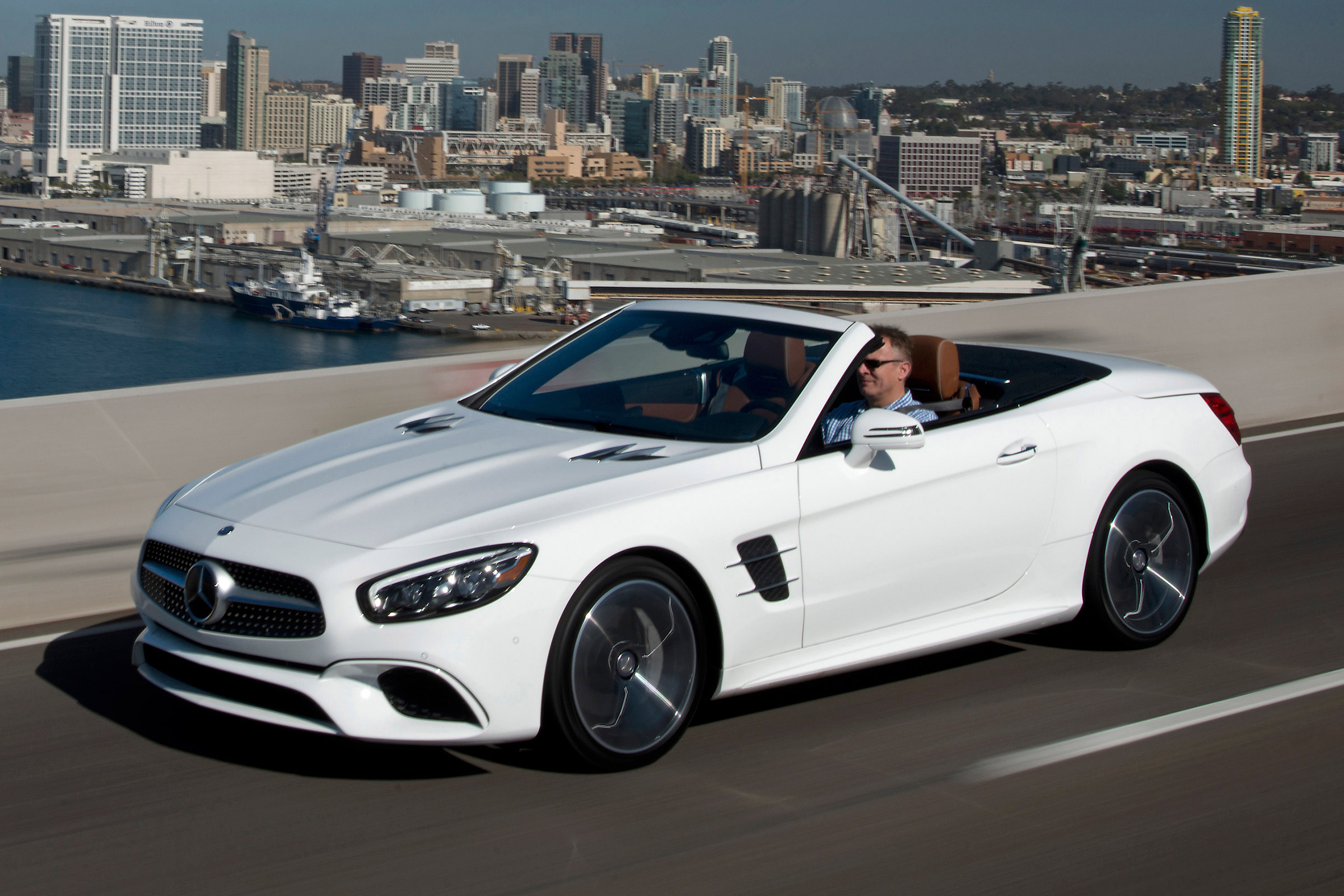 Mercedes SL400 - front 