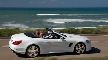 Mercedes SL400 - side