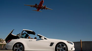 Mercedes SL400 - roof
