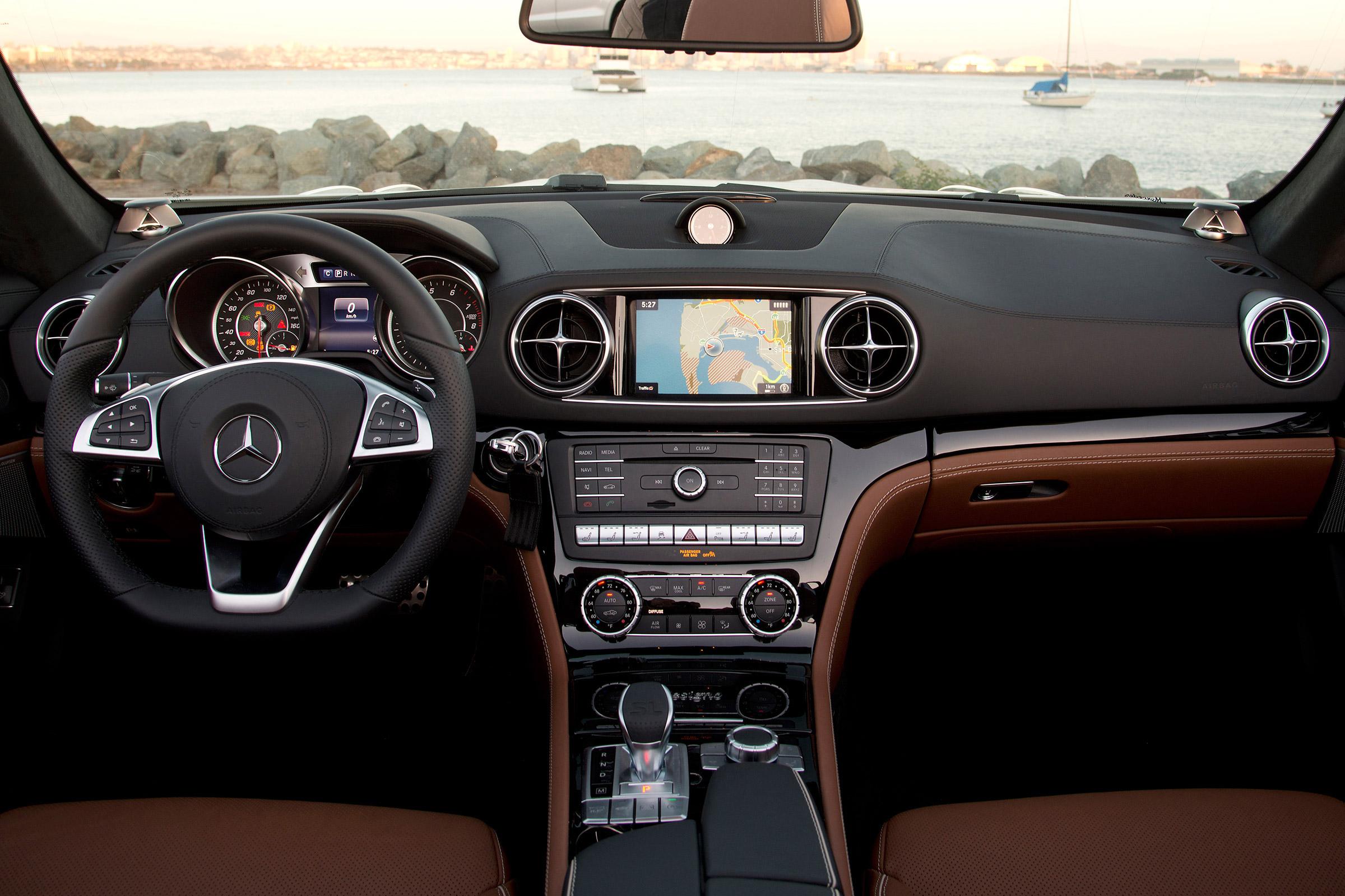 Mercedes SL400 - dash