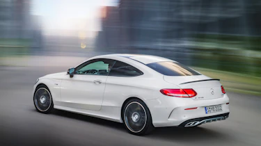 Mercedes C 43 AMG Coupe - rear driving