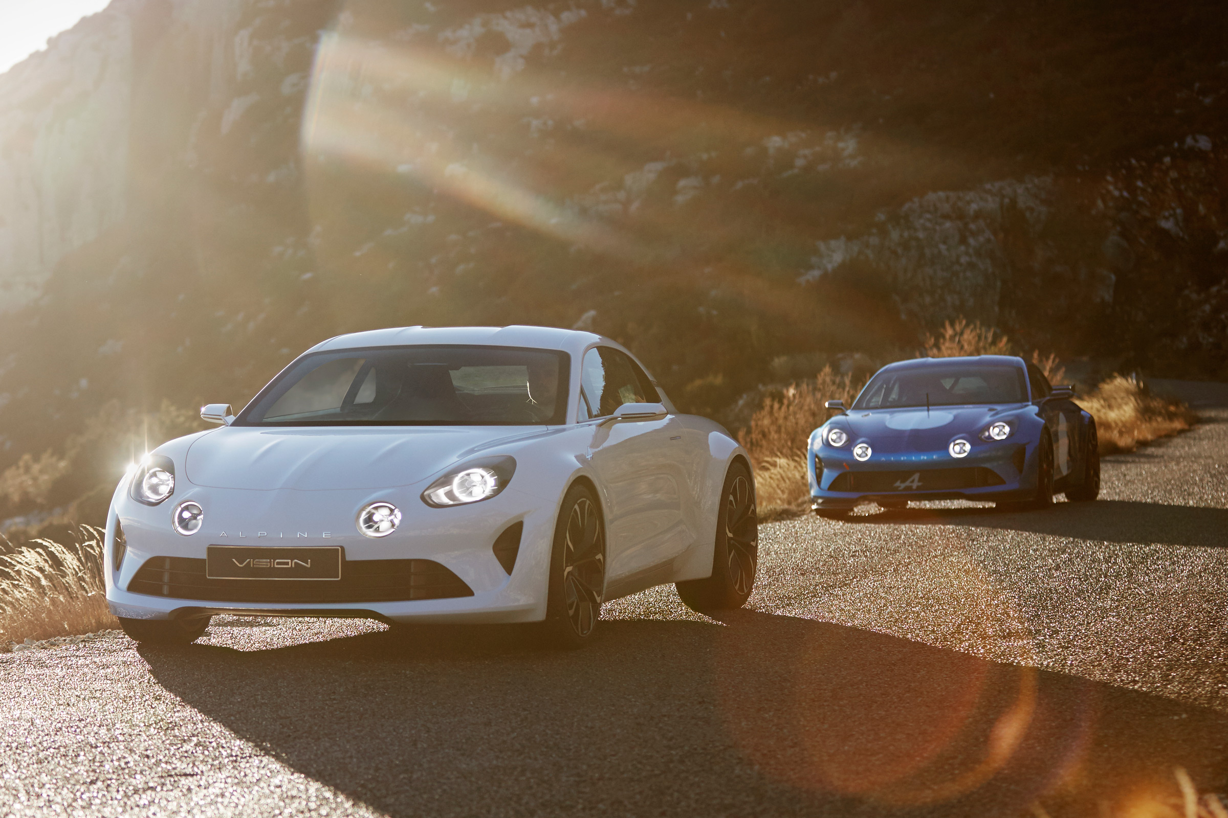 Renault Alpine Vision concept - twin car