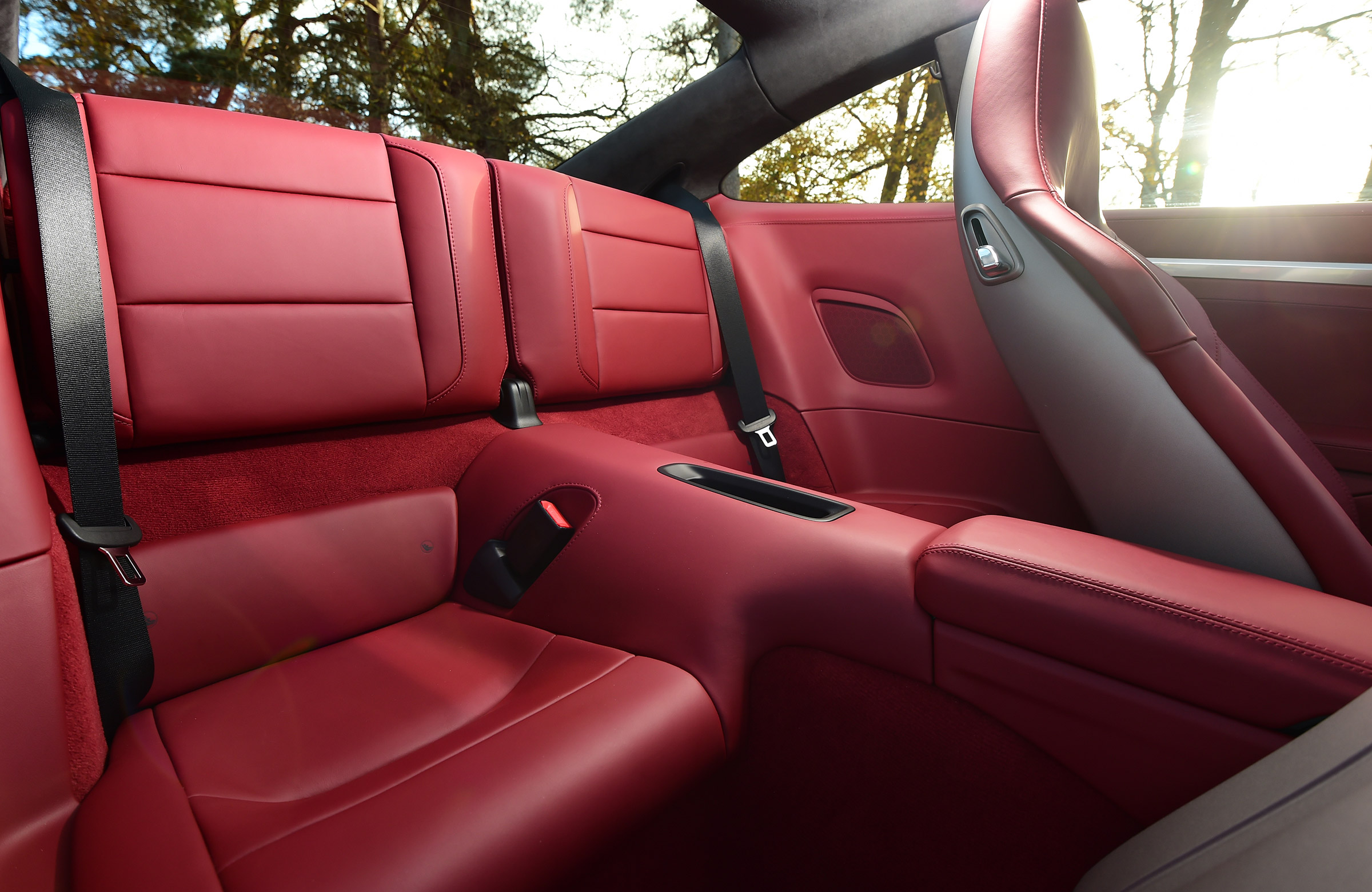 Porsche 911 Carrera S - rear seats