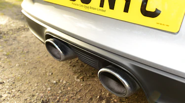 Porsche 911 Carrera S - exhaust detail