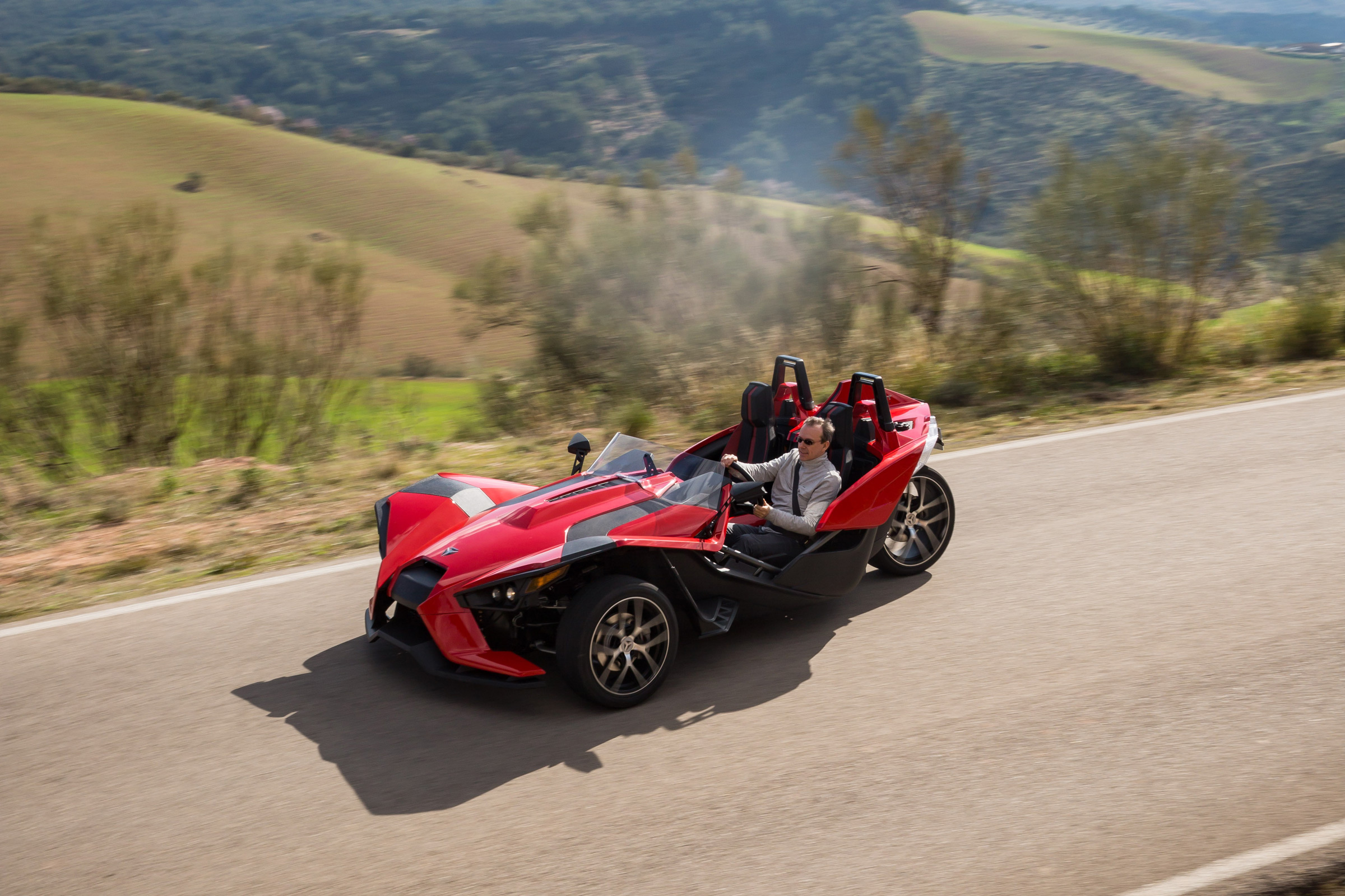 Polaris Slingshot - above