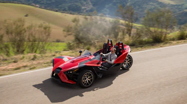 Polaris Slingshot - above