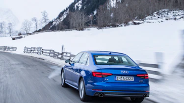 Audi A4 quattro rear