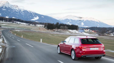 Audi A4 quattro rear tracking