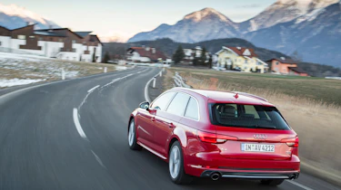 Audi A4 quattro rear