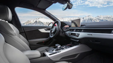 Audi A4 quattro interior