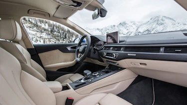 Audi A4 quattro interior