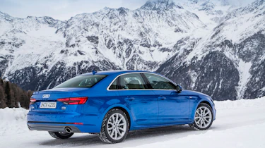 Audi A4 quattro rear static