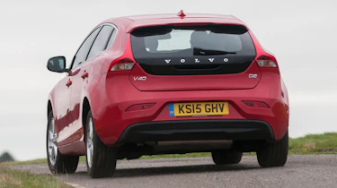 Volvo V40 - rear cornering