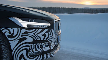Volvo S90 drive - front headlight