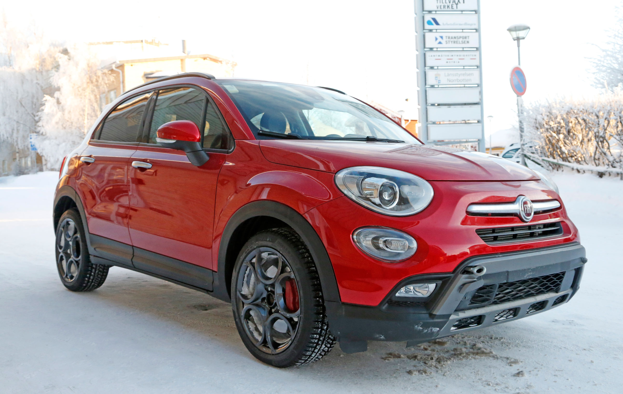 Abarth 500X - front spy