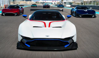 Aston Martin Vulcan - track